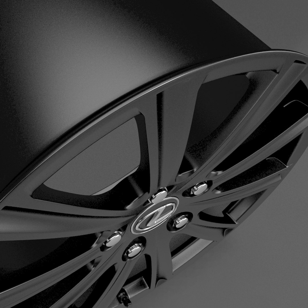 Lexus Wheel2 3ds