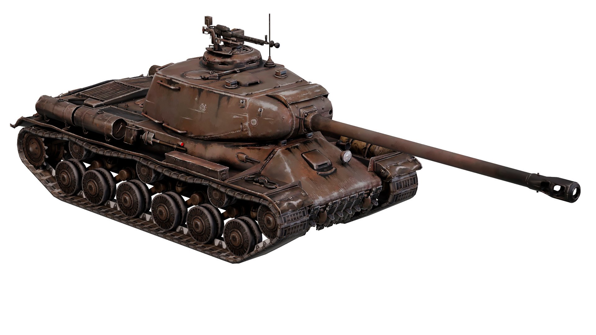 3D Soviet Tank IS2 - TurboSquid 2382885