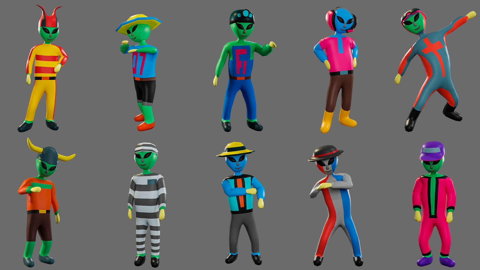 3D Model Characters-3 - TurboSquid 1999983