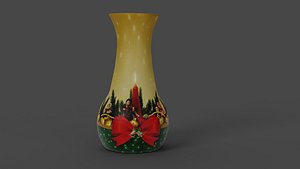 Christmas Vase