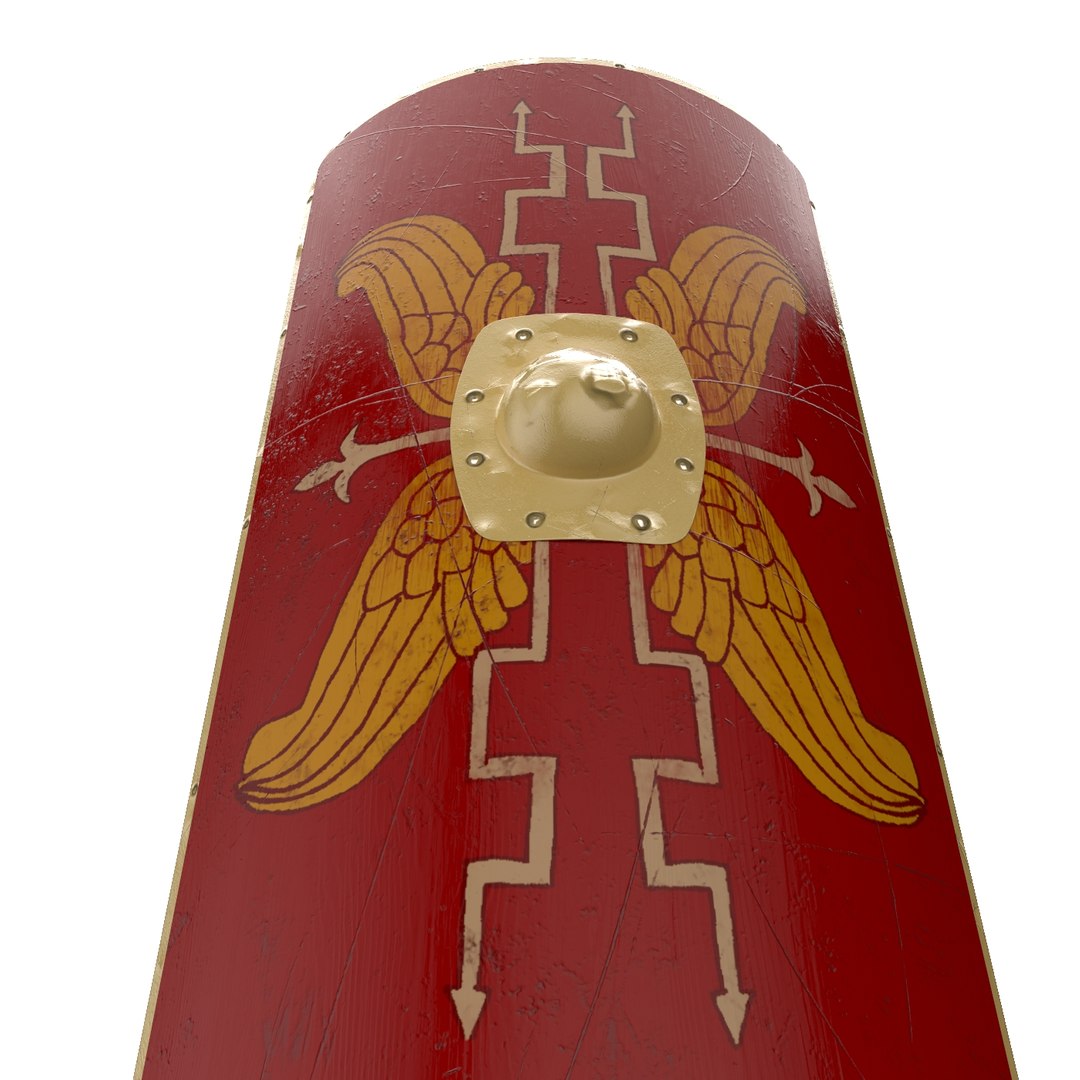 3D Model Roman Shield TurboSquid 1650473 Rs2.rgb Color