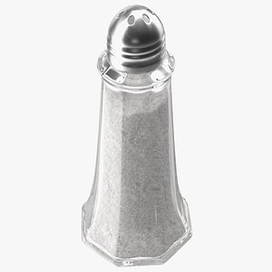 Tall Glass Body Salt Shaker