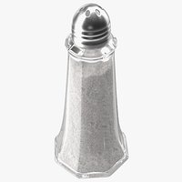 Tall Glass Body Salt Shaker