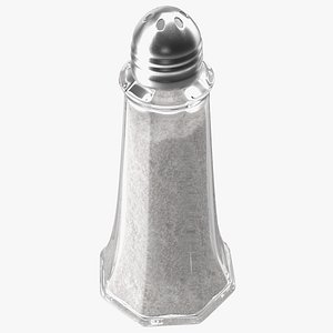 Tall Glass Body Salt Shaker