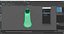 Tall Glass Body Salt Shaker