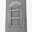 3D model door old medieval