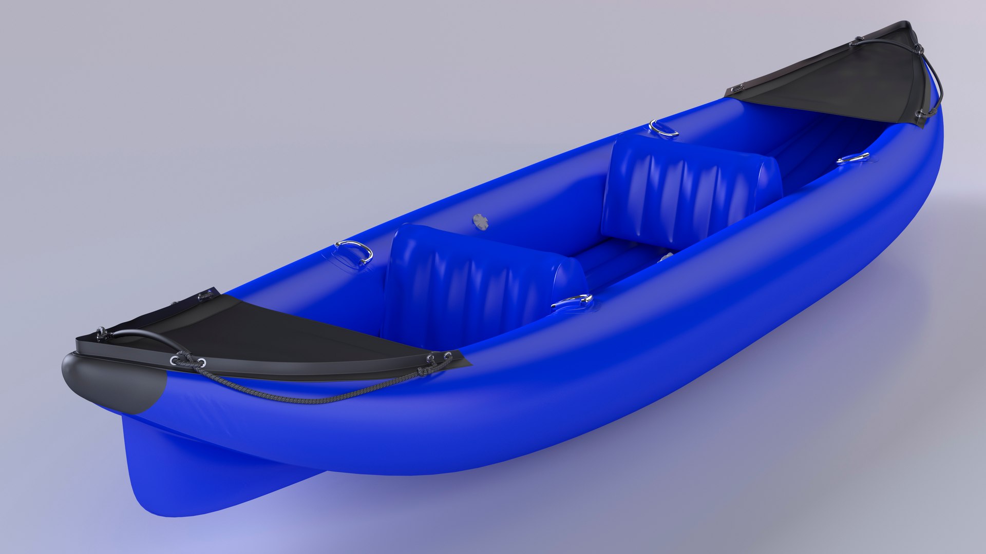 3D Tandem Inflatable Kayak model - TurboSquid 2163490