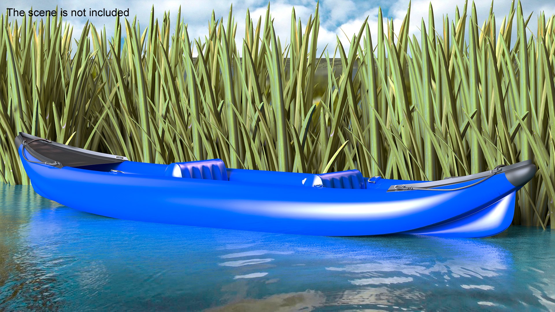 3D Tandem Inflatable Kayak model - TurboSquid 2163490