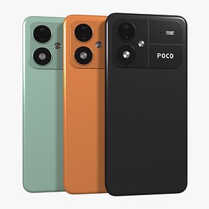 3D Xiaomi Poco M8 Power All Color