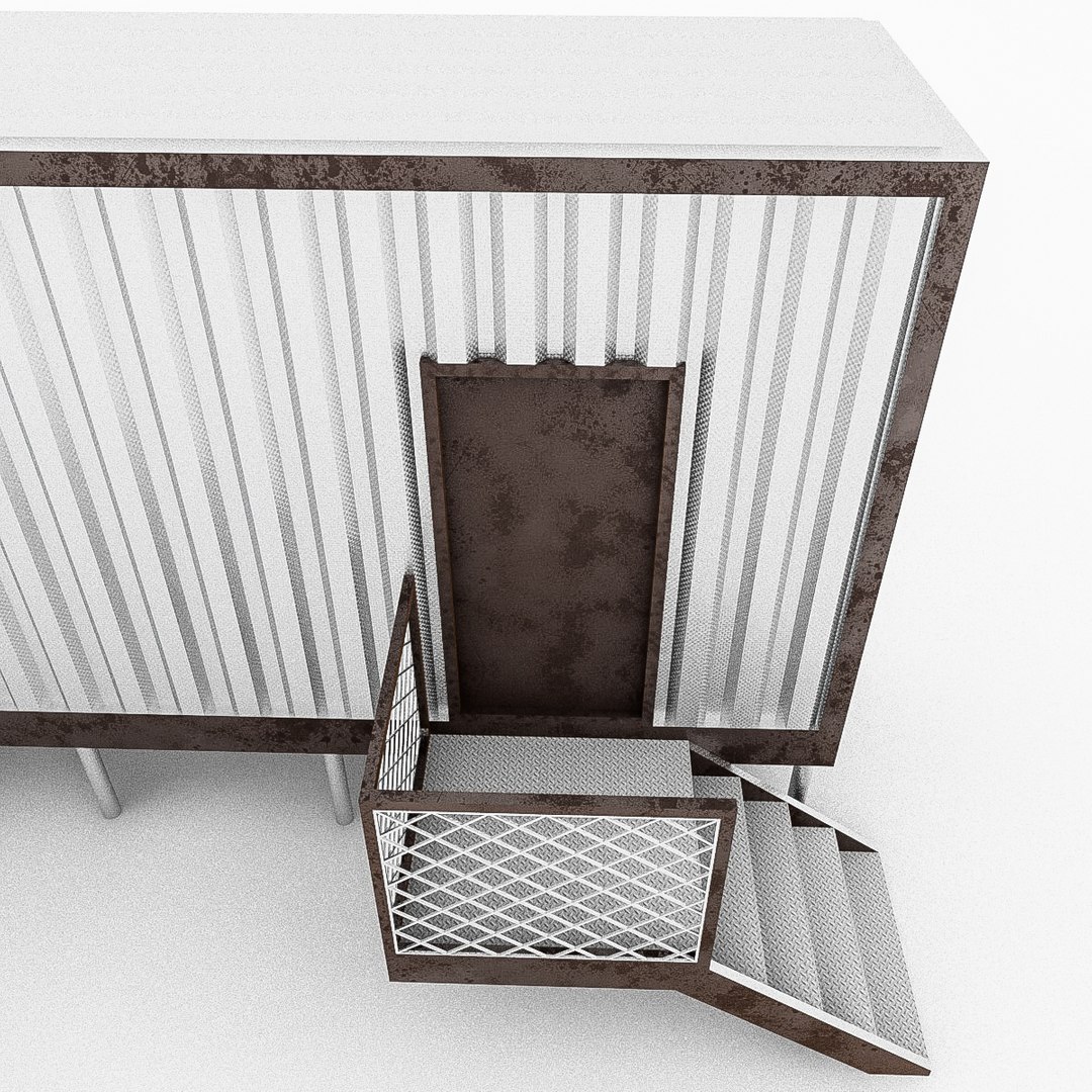 modular container 3d model