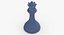 Chess Pieces Silver Collection 01 - 12 models