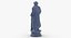Chess Pieces Silver Collection 01 - 12 models