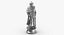Chess Pieces Silver Collection 01 - 12 models