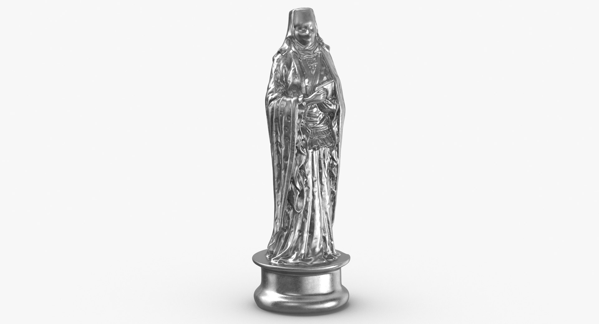 3D Chess Pieces Silver Collection 01 - 12 models https://p.turbosquid.com/ts-thumb/vW/F5Mksg/Px/chess_piece_01_queen_silver_thumbnail_0002/jpg/1652083002/1920x1080/fit_q87/e5e4fb7e6685987307b28503d07a5c9060c3a5e7/chess_piece_01_queen_silver_thumbnail_0002.jpg