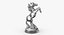 Chess Pieces Silver Collection 01 - 12 models