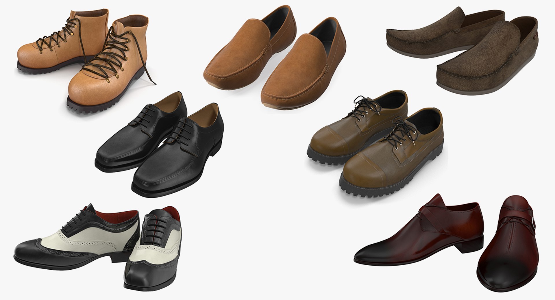 3D model man shoes 8 https://p.turbosquid.com/ts-thumb/vW/MEdA9j/mU/manshoescollection8c4dmodel001/jpg/1610384599/1920x1080/fit_q87/5795db90607b6b48228aeeeb1b09e4f9ba5737db/manshoescollection8c4dmodel001.jpg