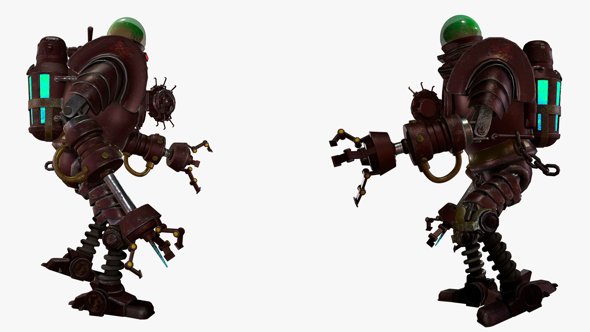 Big steel robot with hand in arm Low-poly 3D model 3D model https://p.turbosquid.com/ts-thumb/vW/PMtX37/6X/6/jpg/1633031107/1920x1080/fit_q87/d70b2574d50a84223f80cc6189099847f002dba9/6.jpg