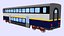 Doppelstock-Schienenwagen für Lokomotive f59phi