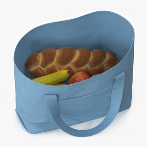 Grocery Bag 3D model