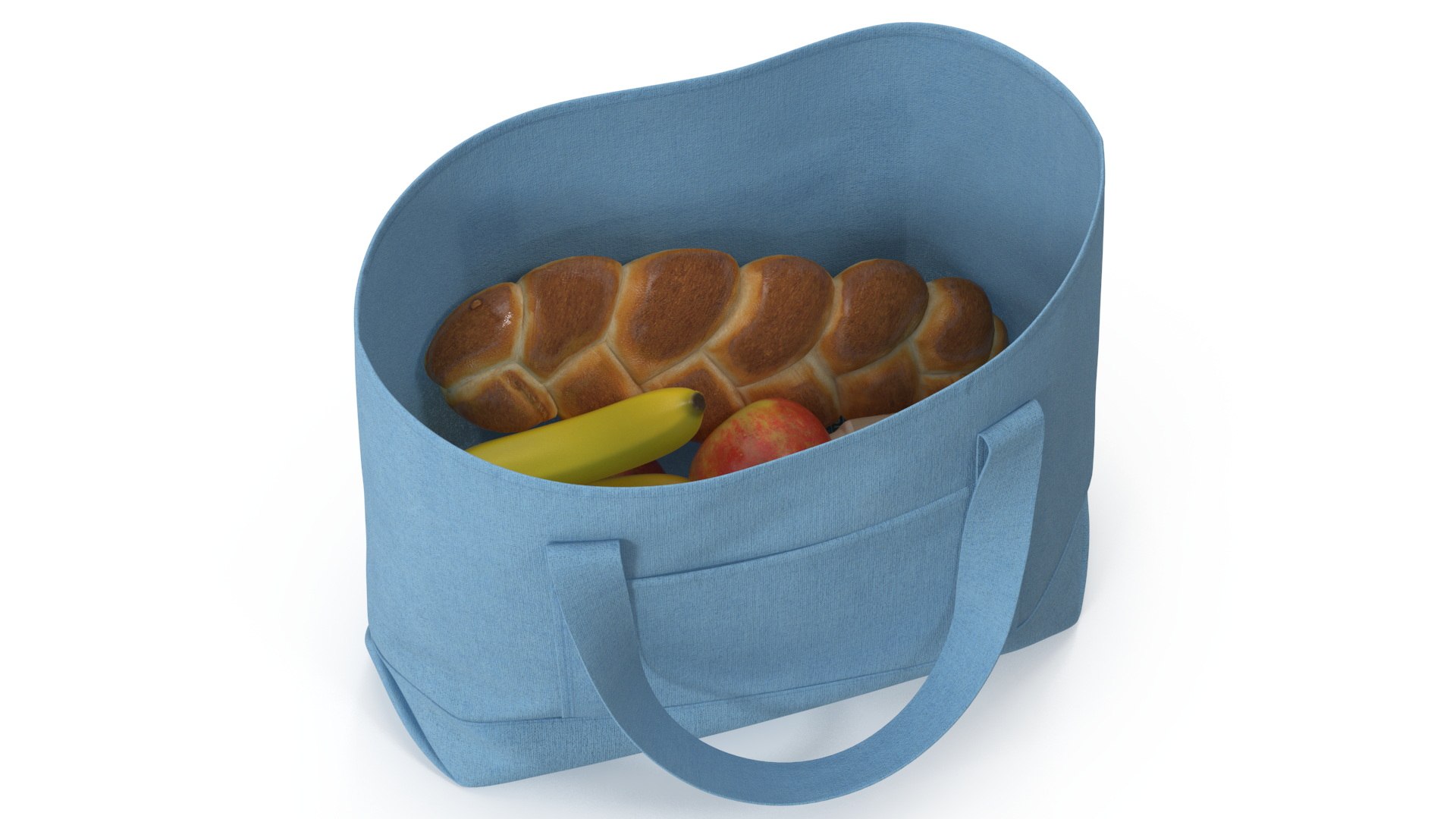 Grocery Bag 3D model preview