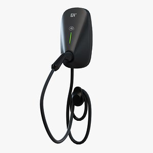 3D Saro Charging Home Wallbox model