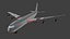 3 Big Commercial and Military Aircraft Pack with 5 Animations