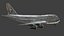 3 Big Commercial and Military Aircraft Pack with 5 Animations