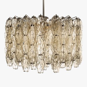 3d venini - polyhedral chandelier