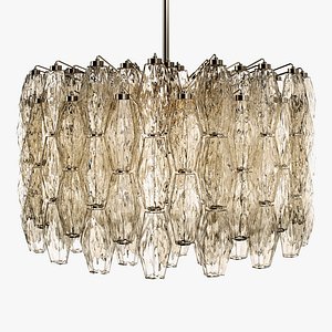 Venini - Polyhedral chandelier