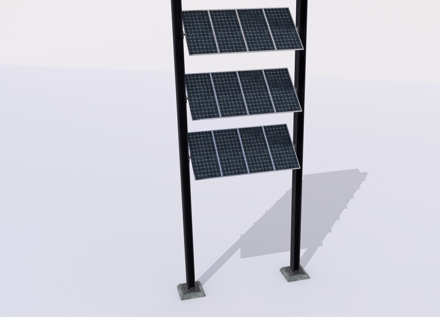 Solar Tower Version 2 3D Model - TurboSquid 1734141