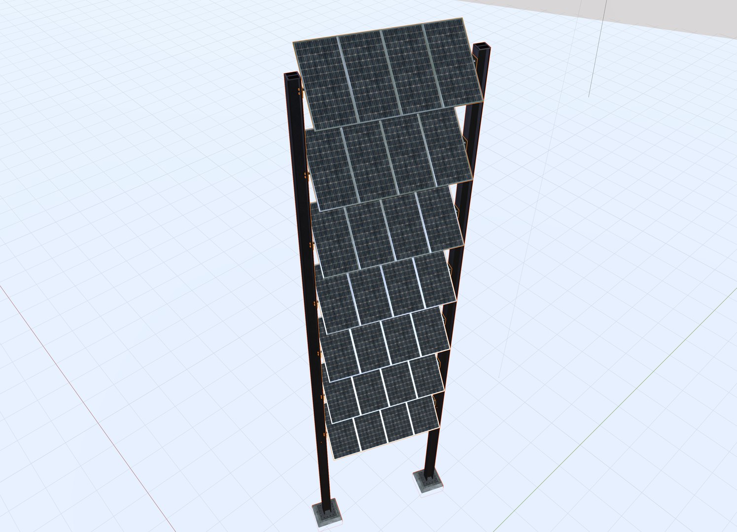 Solar Tower Version 2 3D Model - TurboSquid 1734141