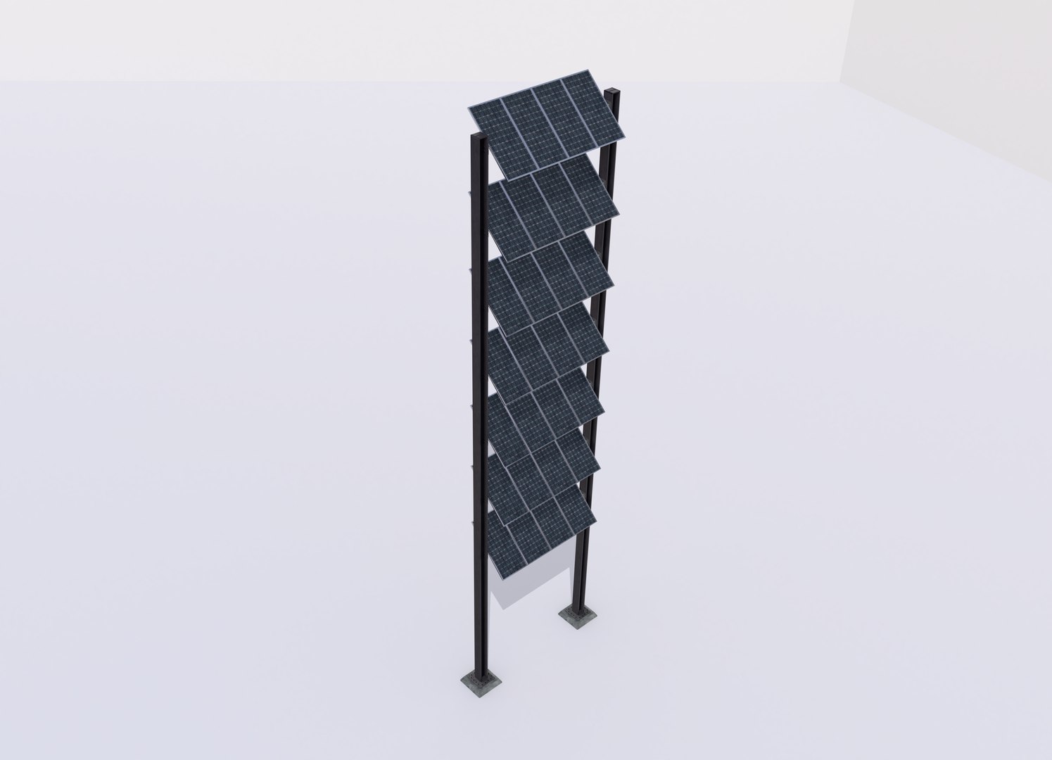 Solar Tower Version 2 3D Model - TurboSquid 1734141