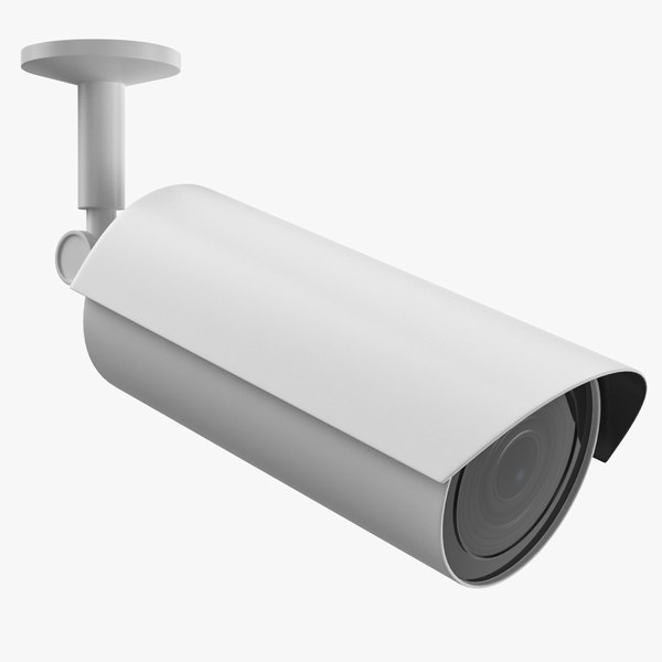 bullet security camera 3D