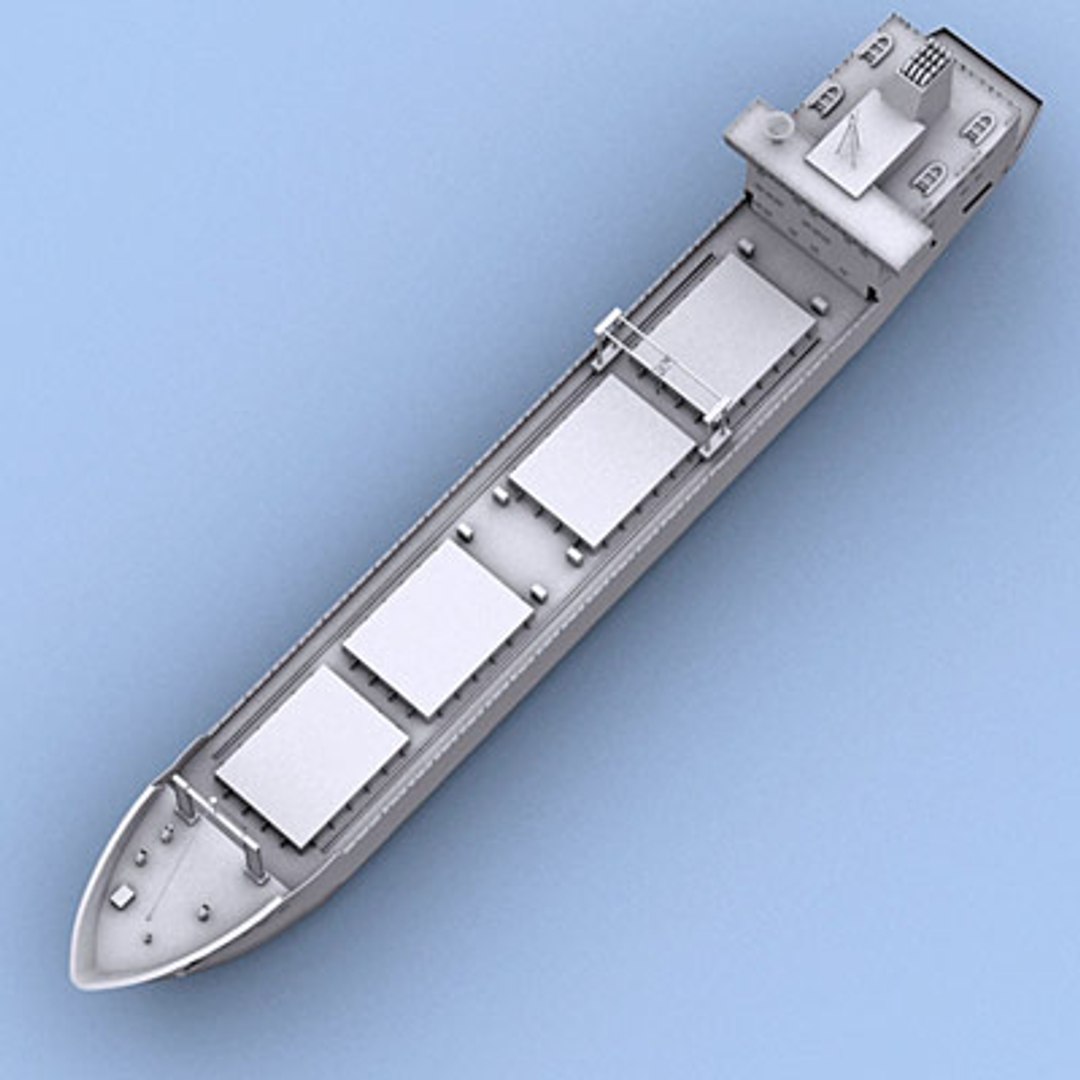cargo ship container 3d model