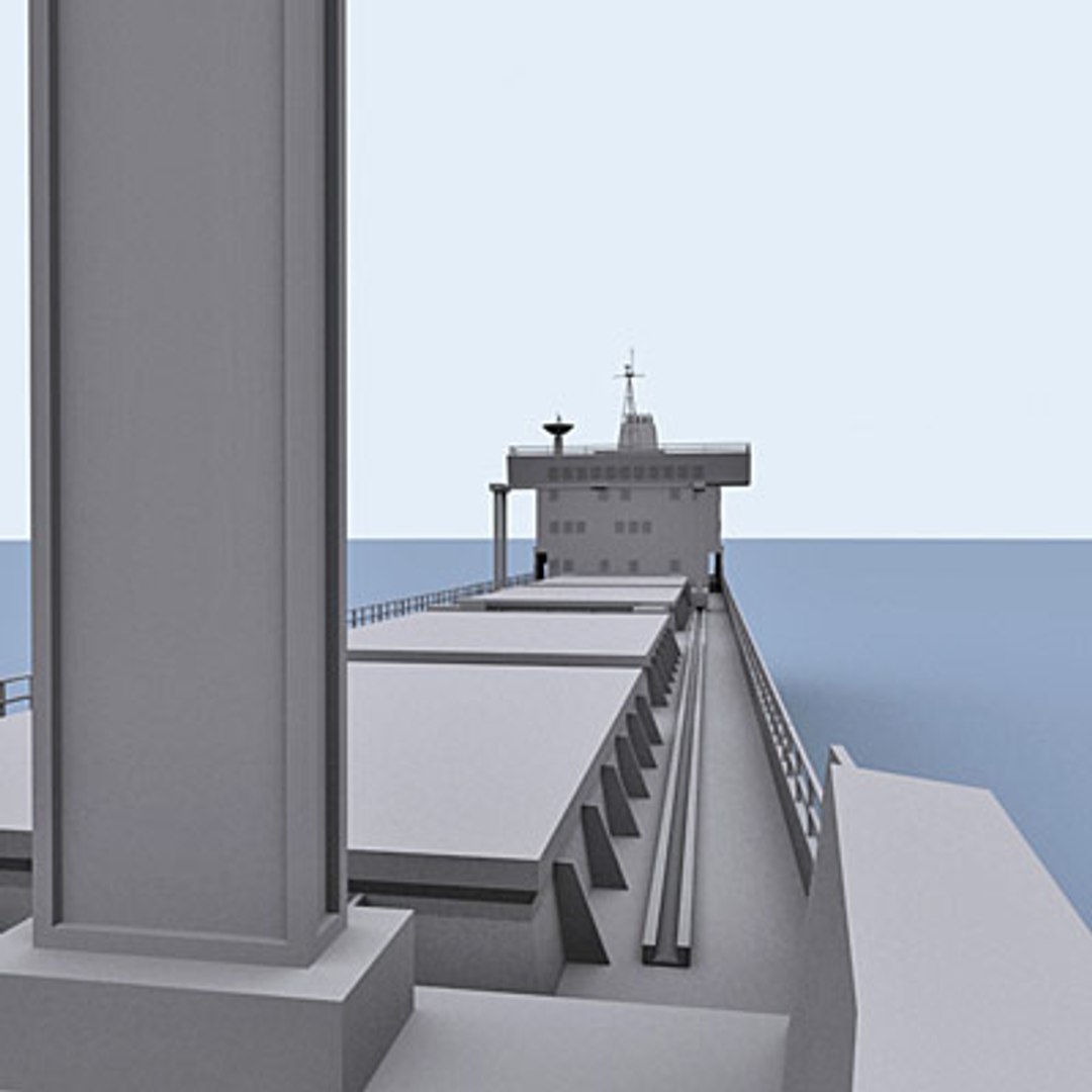 cargo ship container 3d model