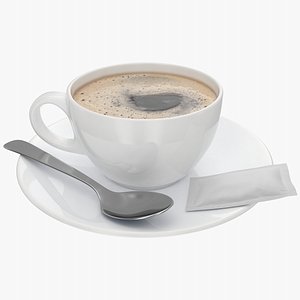 3D Coffee Cup Large  3