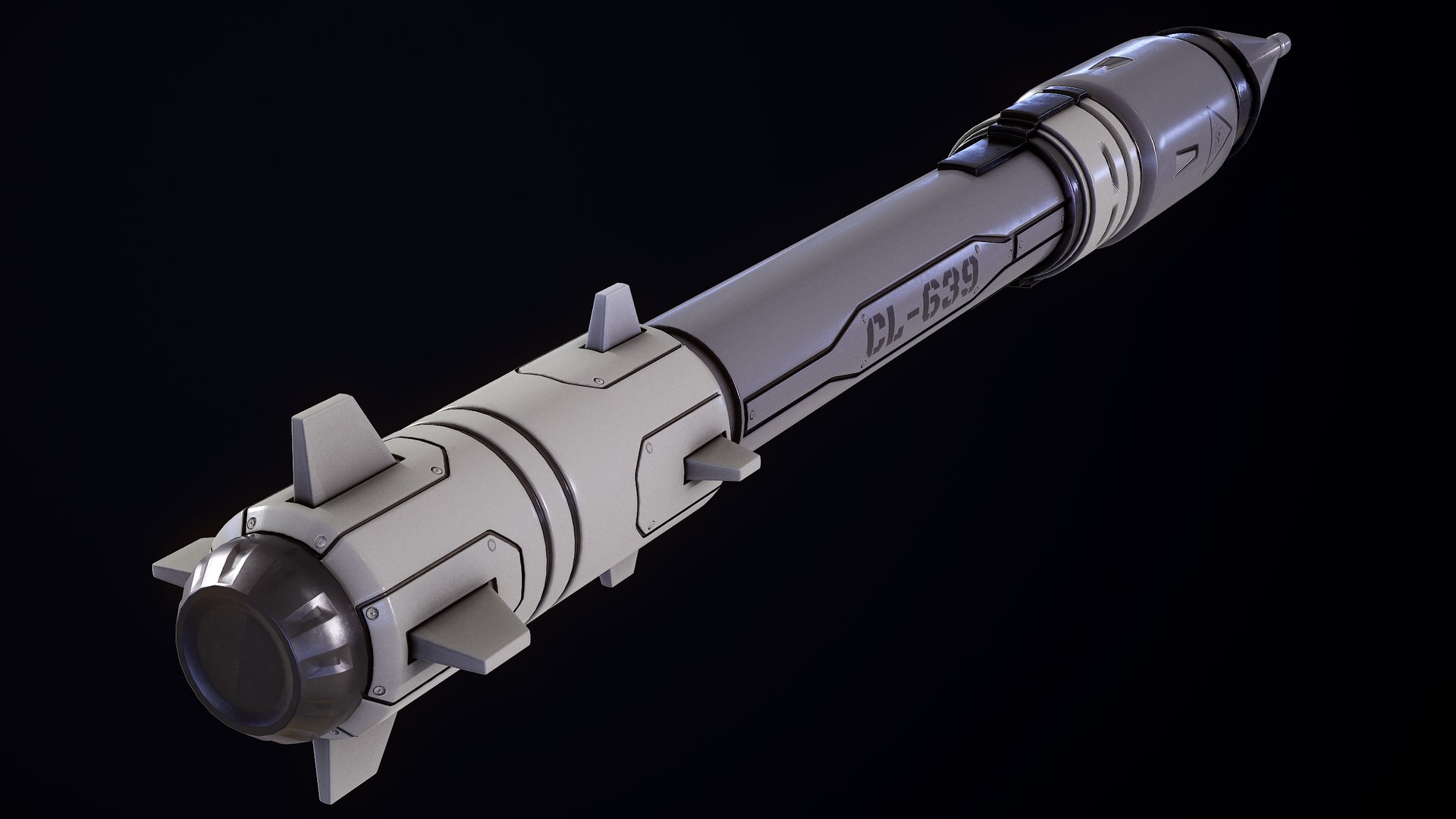Sci-Fi Missile 07 3D model https://p.turbosquid.com/ts-thumb/vW/nVBi2g/h0/r_viewport_029/png/1637182554/1920x1080/fit_q87/35ad63819be327198310c4b9a6effac97c4d4d1a/r_viewport_029.jpg