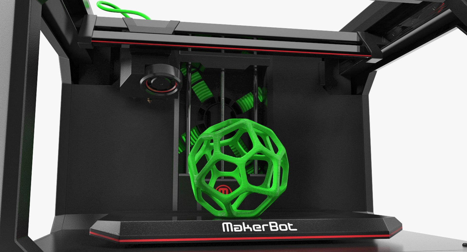 3D Printer Makerbot Replicator - TurboSquid 1329302