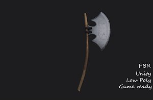 3D axe unity
