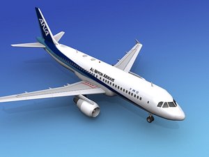 airline airbus 3d max