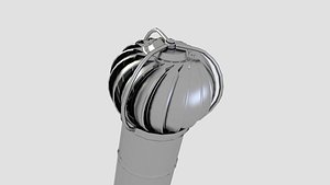 ventilation fan roof 3D