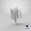 3D model Funny Blank Ghosts Collection V1