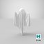 3D model Funny Blank Ghosts Collection V1