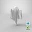 3D model Funny Blank Ghosts Collection V1