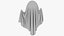 3D model Funny Blank Ghosts Collection V1