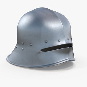 sallet helmet 3d model