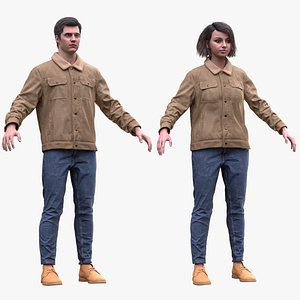 Man and Woman in Autumn Outfit 3