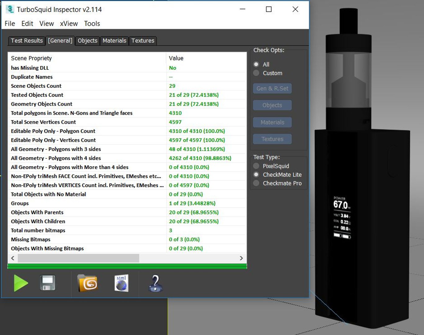 Electronic cigarettes vape mod 3D model - TurboSquid 1216471