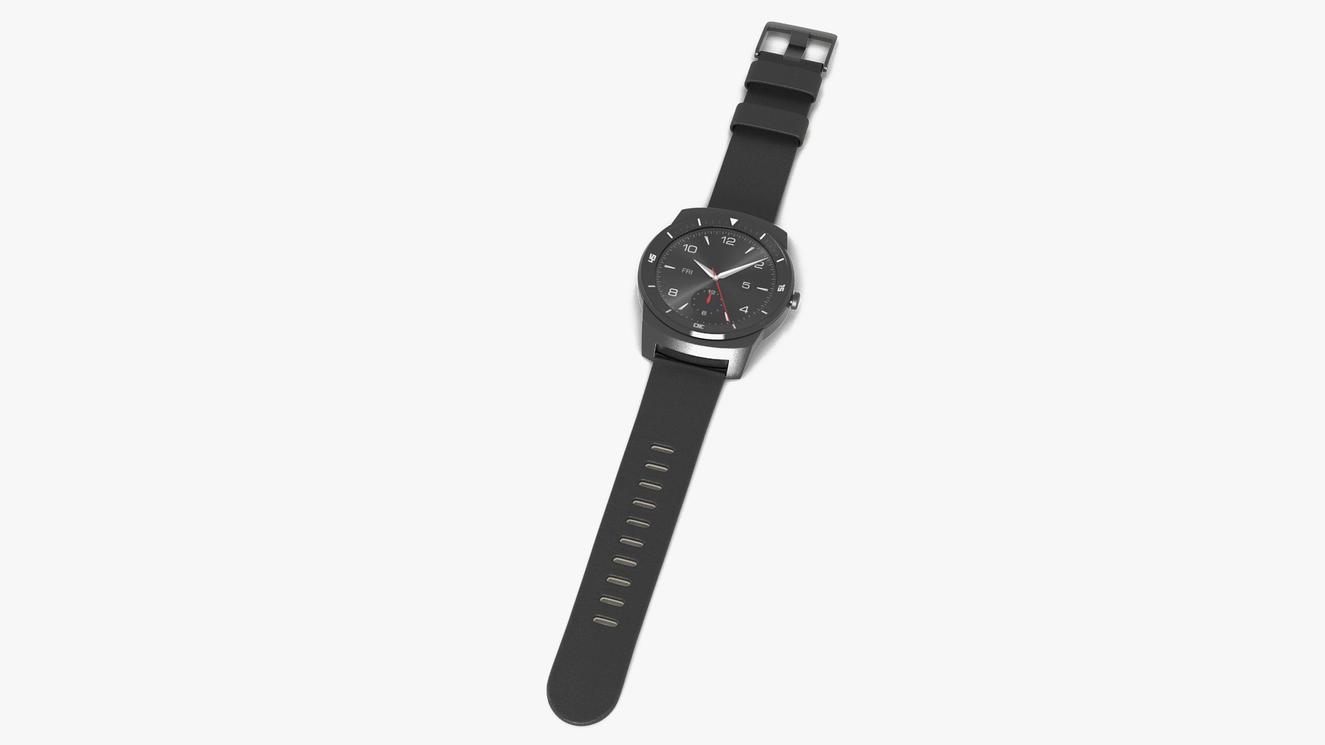 Modern Wristwatch LG 3D model preview