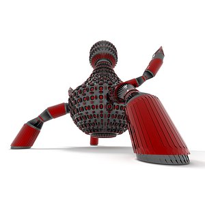 Futuristic Robot - Spearry 3D model